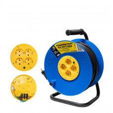 Удлинитель на катушке с выключателем от перенапряжения МЕГАтек с/с 50м (3*2,5) ПВС МТП-0108-2013