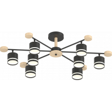 Люстра, метал, дерево, aluminum, PS, VARGO, DL1282 Люстра, метал, дерево, aluminum, PS, VARGO, DL1282