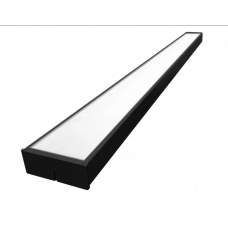 Светильник светодиодный LED Lezard 60Вт 4200K 100*1200, металл, черный 1/20 442-OL100-060B