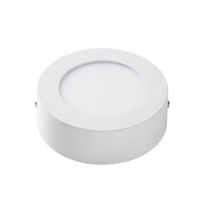 Светодиодная круглая панель-6Вт накладная (Ø120) 6400K, 470 люмен LEZARD