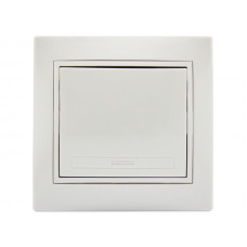 Выключатель LEZARD Mira белый