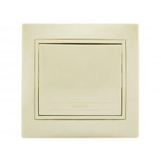 Выключатель LEZARD Mira крем