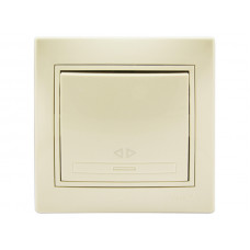 Выключатель промежуточный LEZARD Mira крем