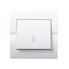 Выключатель проходной lezard Deriy белый LEZARD Deriy белый