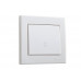 Выключатель проходной LEZARD Rain белый (без рамки)