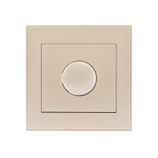 Диммер, светорегулятор яркости света, диммер 500 Вт, внутренний с фильтром LEZARD жемчужно-белый перламутр