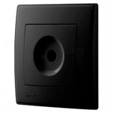 Розетка TV оконечная LEZARD Rain антрацит (без рамки)