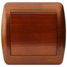 Выключатель LEZARD Demet античный махагон