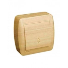 Выключатель проходной LEZARD Demet клен