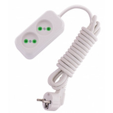 Удлинитель б/з 2 входа 5 метров LEZARD LETITIA