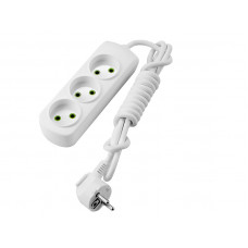 Удлинитель без заземления 3 входа 2 метра Lezard LETITIA