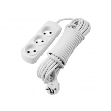 Удлинитель без заземления 3 входа 5 метров Lezard LETITIA