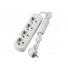 Удлинитель c заземлением 4 входа 2 метра Lezard LETITIA