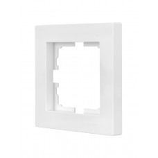 Рамка одинарная LEZARD VESNA белая (10шт/120шт) (без рамки)