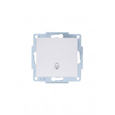 Кнопка звонка LEZARD VESNA белая (10шт/120шт)