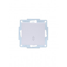 Выключатель проходной LEZARD VESNA белый (10шт/120шт)