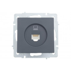 Розетка компьютерная Шеффилд Грей LEZARD VESNA