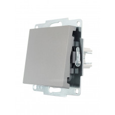 Выключатель LEZARD VESNA серый (10шт/120шт) (без рамки)