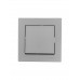 Выключатель проходной LEZARD VESNA серый (10шт/120шт) (без рамки)