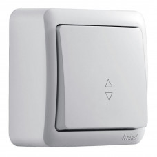 Выключатель проходной LEZARD Viola белый