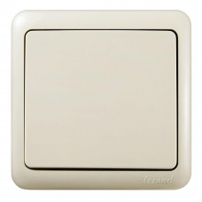 Выключатель (12шт/уп) Lezard крем