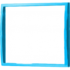 Вставка одинарная голубая LEZARD Mira