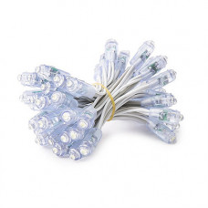 Светодиод быстрого монтажа JL 0,1W, 12В, IP65 6500К белый, Качество