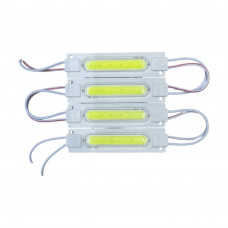 Светодиодный модуль BRT M2 COB 2W 6500K, 12В, IP65 белый с линзой, Качество