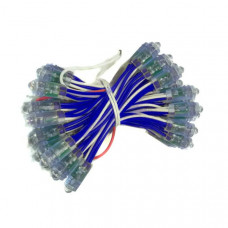 Светодиод быстрого монтажа JL 0,1W, 12В, IP65 синий, Качество