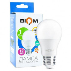 Светодиодная лампа Biom BT-532 A60 12W E27 4500К switch dimmable матовая, Качество