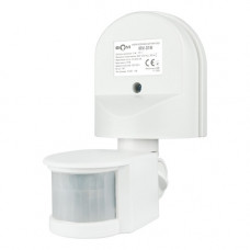 Инфракрасный датчик движения BIOM IRM-01W max 1200Вт 180° настенный, белый, Качество