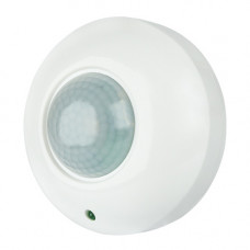 Инфракрасный датчик движения BIOM IRM-03W max 1200Вт 360°, потолочный, белый., Качество