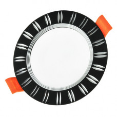 Светильник светодиодный Biom DFR-6B 6Вт черный круглый 5000К, Качество