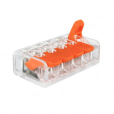 Клемма быстрого монтажа WT-465 5 входов 32А 400В 0.14-4mm2, Качество