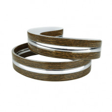 Декоративная лента DS-S430-07-BWS для светильников DEL-S21-42-4DIY и SML-S21-80DIY(орех+1серебряная с), Качество