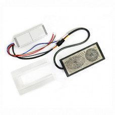 Сенсорный выключатель для зеркал LB-05-ВТ, ДИНАМИК, 2 клавиши, 1*65W, bluetooth, dimmer, DC12-24V, Качество