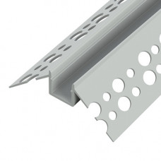 Профиль алюминиевый BIOM LDP-133 скрытый монтаж внешний угол 45х20 (палка 2м), м, Качество