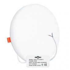 Светильник светодиодный Biom UNI-2-R32W-5 32Вт круглый 5000К, Качество