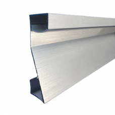 Профиль алюминиевый BIOM PLP-501 50х14.8 плинтус анодированный,(палка 2м), м, Качество