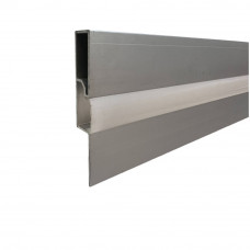 Профиль алюминиевый BIOM PLP-601 60х10 плинтус анодированный, м, Качество