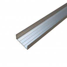 Профиль алюминиевый BIOM ЛП10 23х10, анодированный (палка 2м), м, Качество