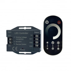 Димер OEM D-24RF8-T-B (8A*3кан) DC12-24V черный, Качество