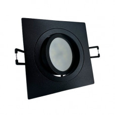 Светильник BIOM SP-04S-B-AL врезной для лампы MR16 квадратный черный, Качество