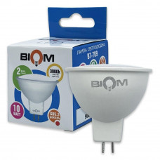Светодиодная лампа Biom BT-709 MR16 10W GU5.3 3000К матовая, Качество