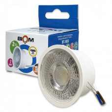 Светодиодная лампа Biom BT-903 MR16 7W модуль 4500К линза 60, Качество