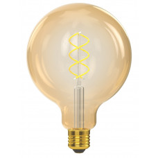 Филаментная светодиодная лампа Luxel 070-HG 6W G125 E27 1800K (070-HG) Gold, Качество