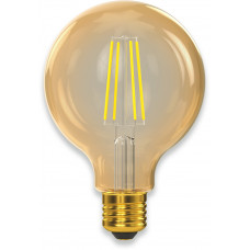 Филаментная светодиодная лампа Luxel 078-HG 8W G95 E27 2500K (078-HG) Gold, Качество