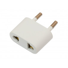 Переходник плоский Luxel для плоских и EURO вилок (1036), Качество