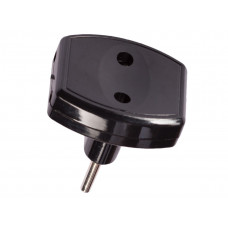 Тройник Luxel плоский черный (1112), Качество