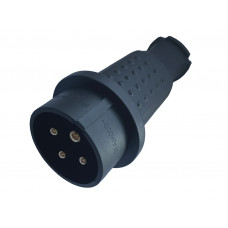 Вилка силовая Luxel каучуковая 32A 400В IP44 (1135), Качество